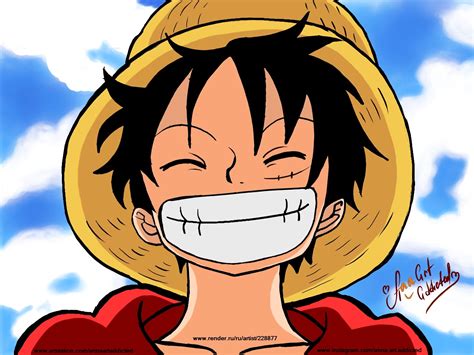 one piece luffy face